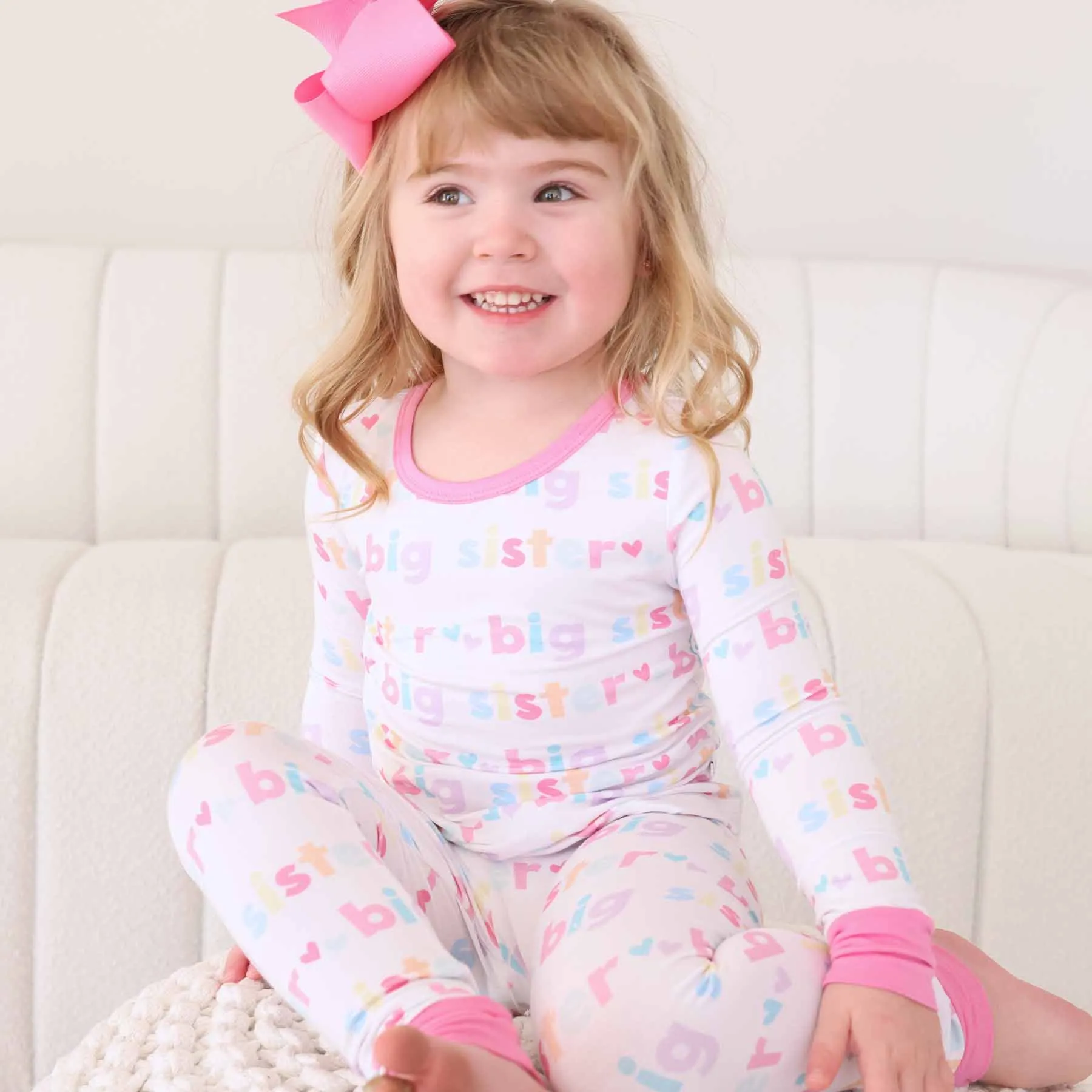 Big Sister Two Piece Pajama Set