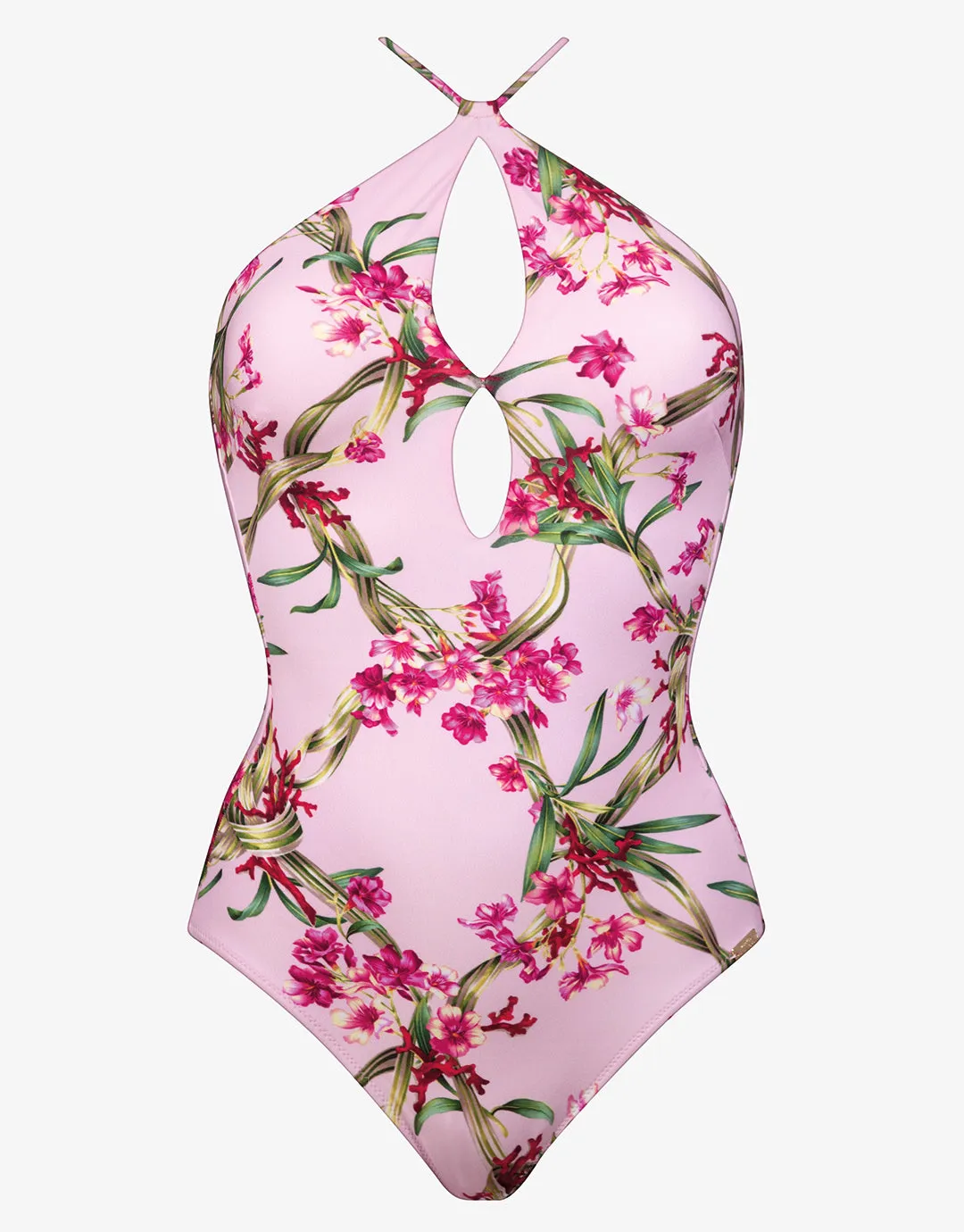 Botanique Peep Hole Swimsuit - Tangy Pink
