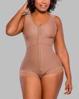 Butt Lifting Hook&Eye Tummy Control Slimming Body Shaper