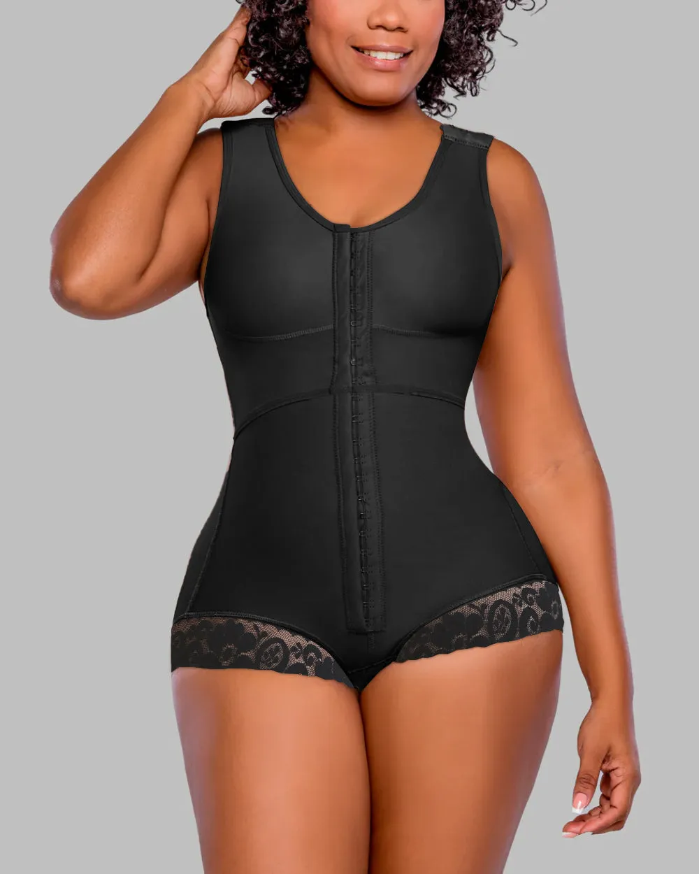 Butt Lifting Hook&Eye Tummy Control Slimming Body Shaper