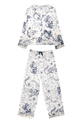 Celestial Long Sleeved Pajama Set  - Circus