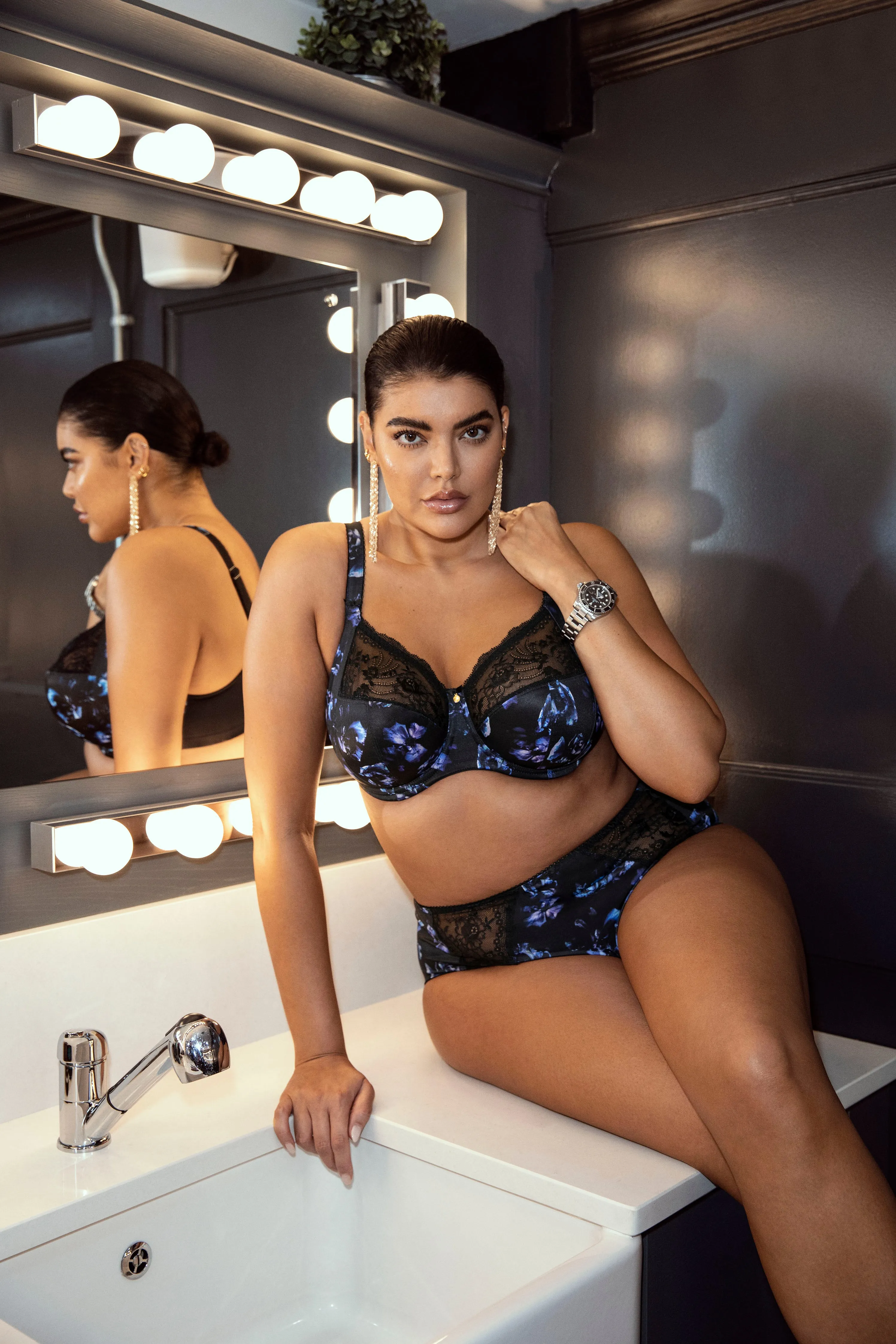 Elomi Morgan Stretch Banded Bra | TWILIGHT