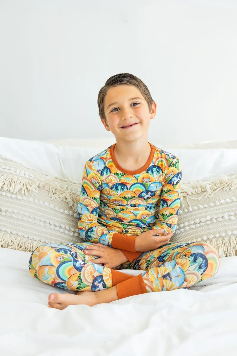Fairytale Scales Two-Piece Pajama Set