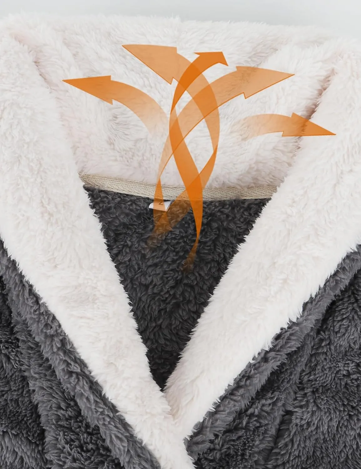 Gihuo Women' s Fluffy Pajamas Set Fleece Pullover Pants Loose Plush Sleepwear 2 Piece Pjs Set Warm Loungewear Fuzzy