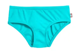 Girls UPF 50  Swimming Briefs | Turquoise