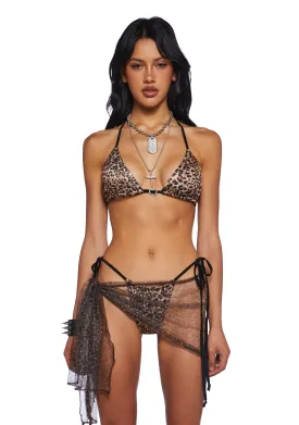 It’s Happening Leopard Bikini Set