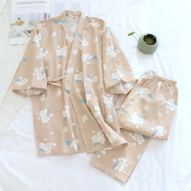 Ladies Spring And Summer Thin Cotton Gauze