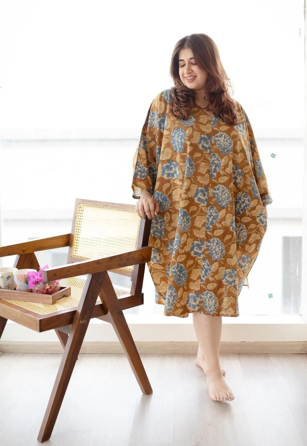 LazyDays Serene Lounge Cotton Dress