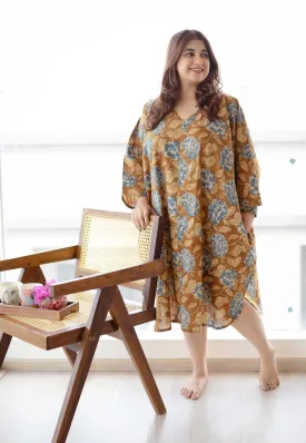 LazyDays Serene Lounge Cotton Dress