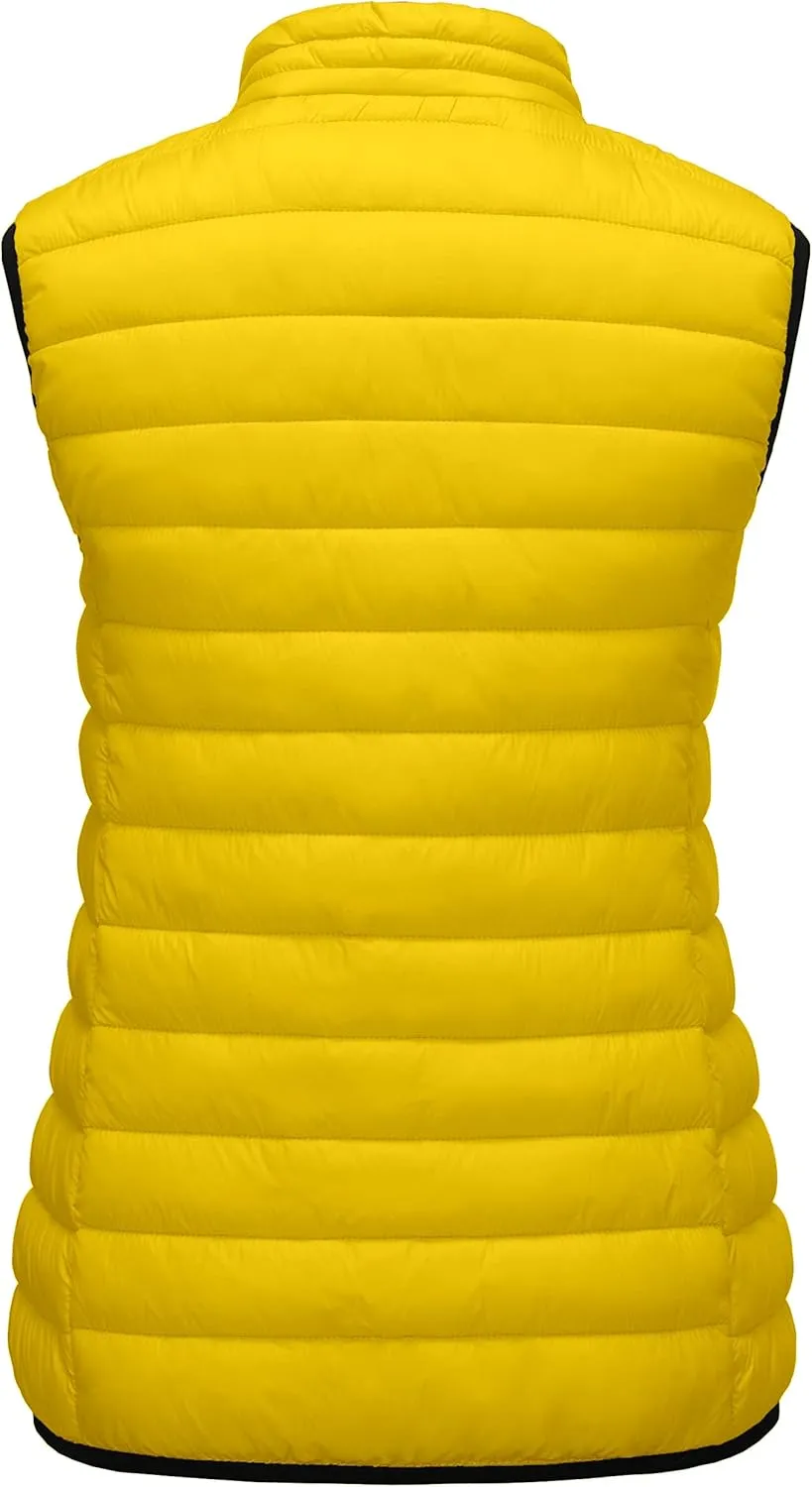 Little Donkey Andy Women's Lightweight Warm Puffer Golf Vest Thermal Winter Sleeveless Jacket for Hiking Travel Casual