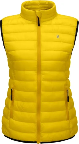 Little Donkey Andy Women's Lightweight Warm Puffer Golf Vest Thermal Winter Sleeveless Jacket for Hiking Travel Casual