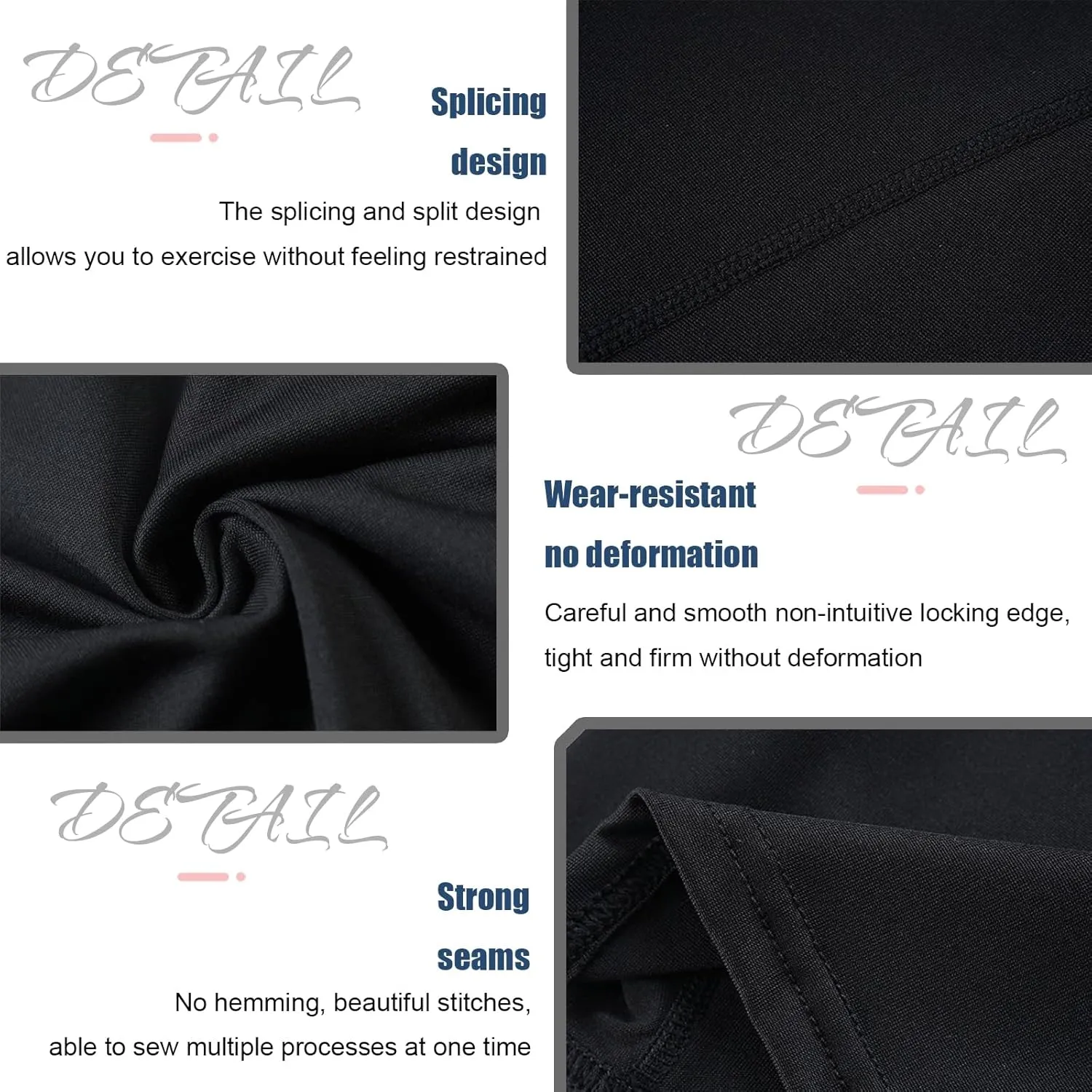 Men??s Compression Pants Athletic Leggings Running Tights Workout Base Layer Underwear for Basketball Sports Gym Soccer