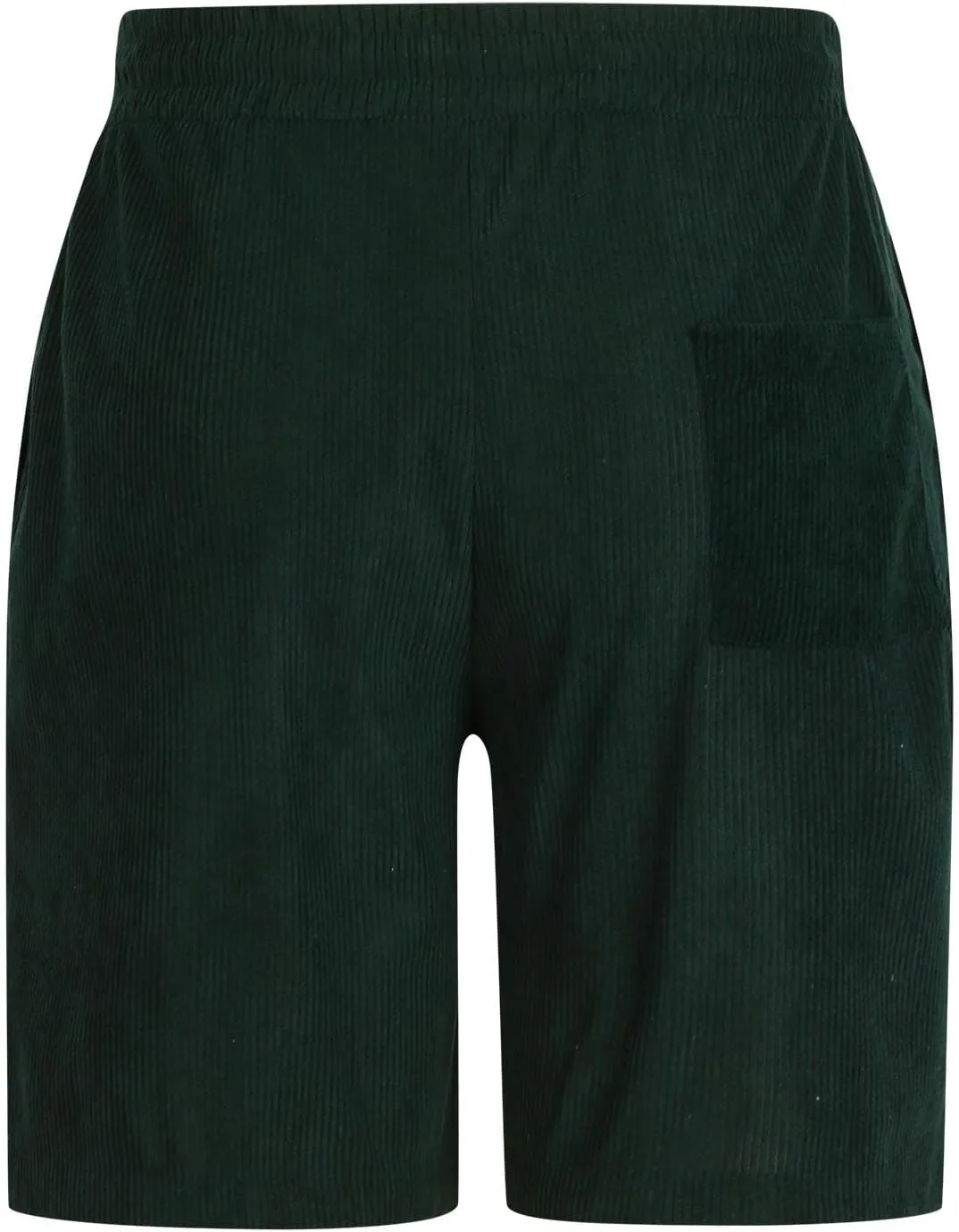 Men's Corduroy Shorts Loose Casual Elastic High Waist Drawstring Lightweight Comfy Summer Beach Shorts with Pockets