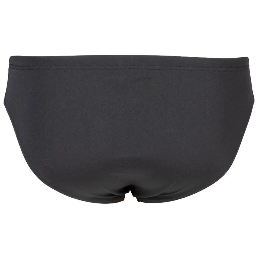 MEN'S TEAM SWIM BRIEF SOLID - ASPHALT/NESPOLA