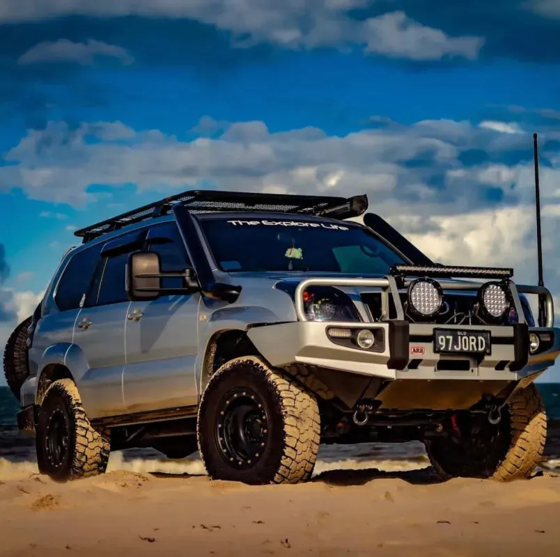 Meredith Stainless Steel Snorkel Kit to suit Toyota 120 Series Landcruiser Prado (2002–2009)