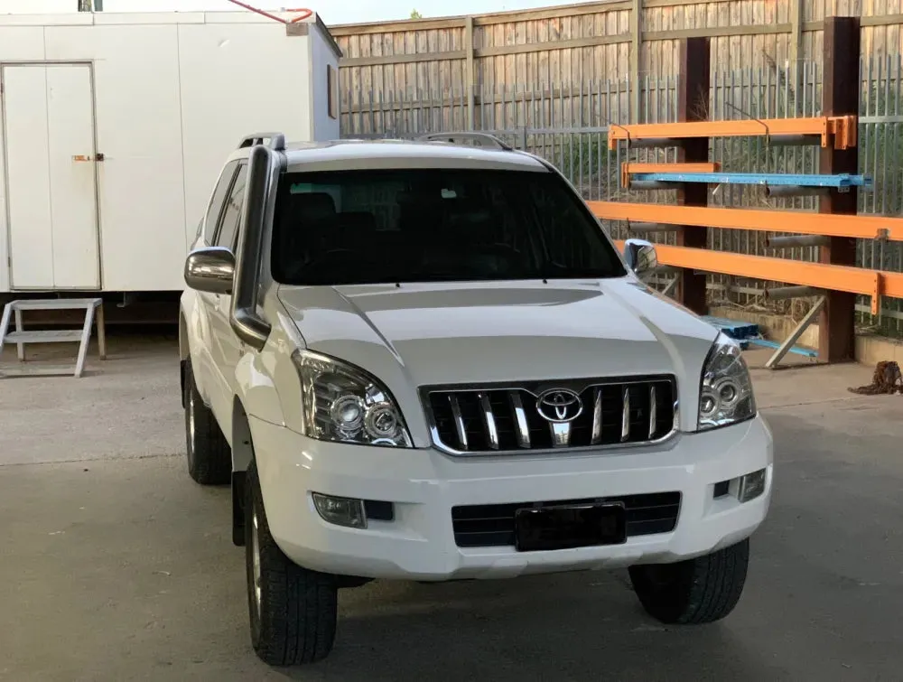 Meredith Stainless Steel Snorkel Kit to suit Toyota 120 Series Landcruiser Prado (2002–2009)