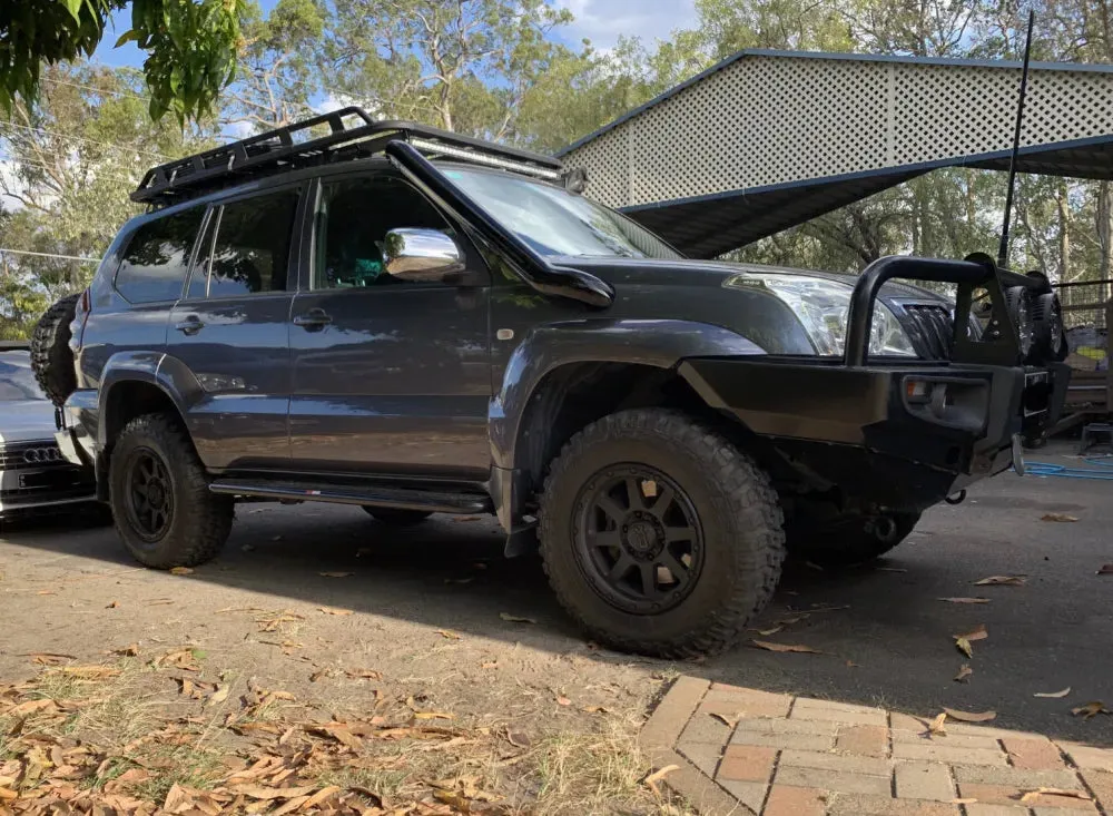Meredith Stainless Steel Snorkel Kit to suit Toyota 120 Series Landcruiser Prado (2002–2009)