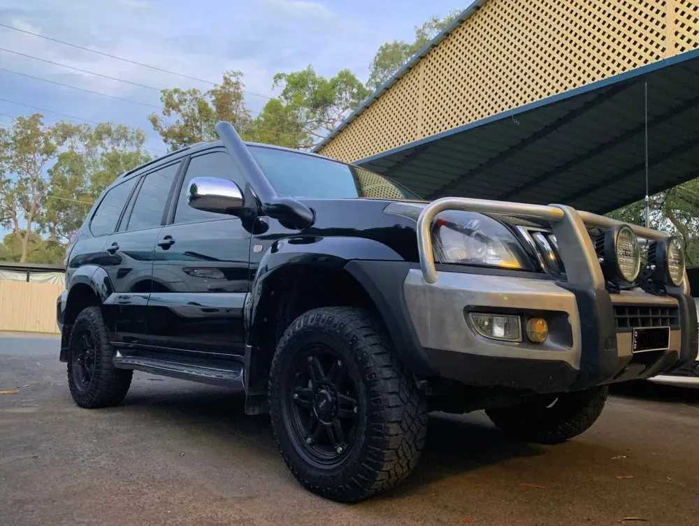 Meredith Stainless Steel Snorkel Kit to suit Toyota 120 Series Landcruiser Prado (2002–2009)