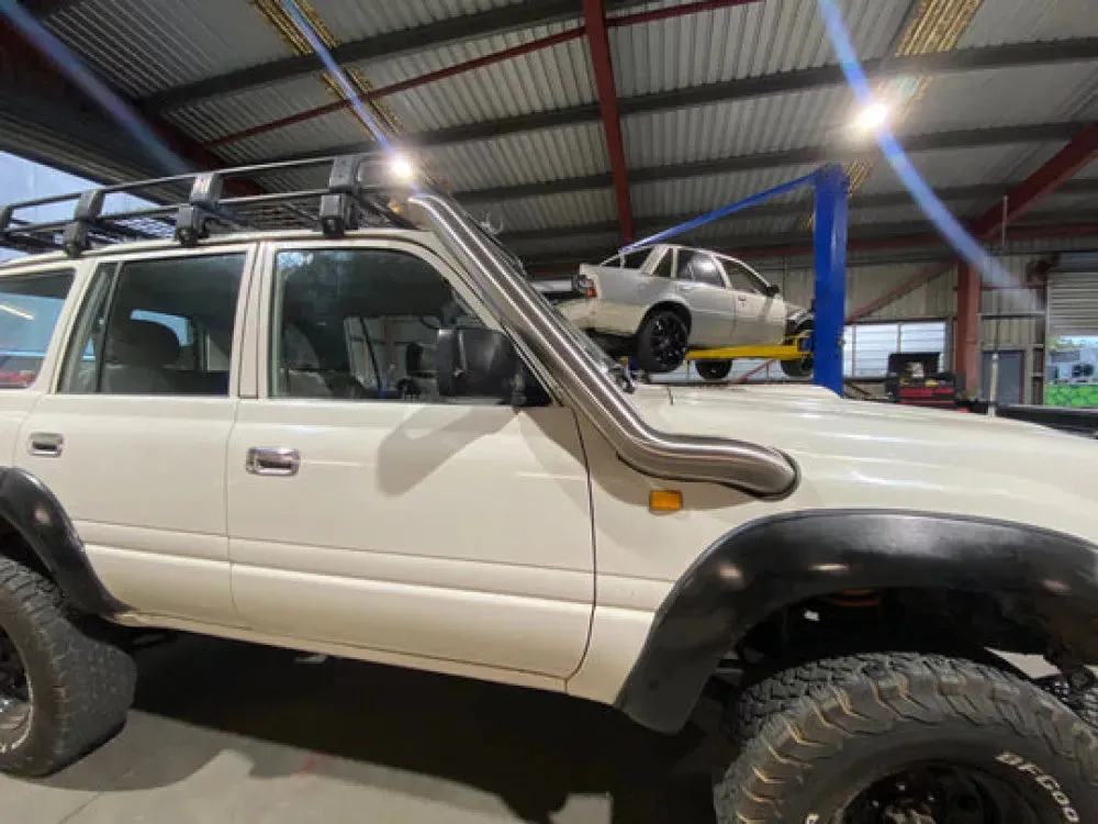 Meredith Stainless Steel Snorkel Kit to suit Toyota 80 Series Landcruiser (1990 -1998)
