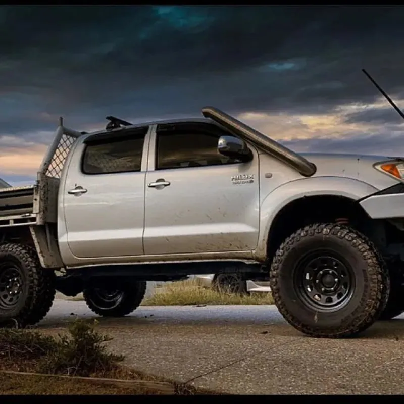 Meredith Stainless Steel Snorkel Kit to suit Toyota N70 Hilux (2005-2015)