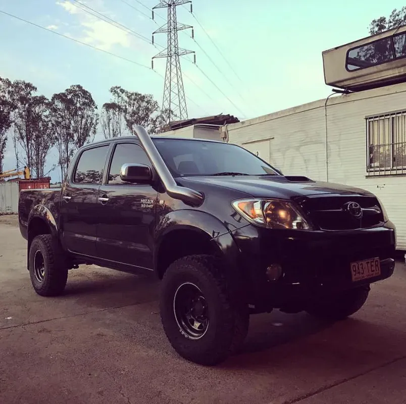 Meredith Stainless Steel Snorkel Kit to suit Toyota N70 Hilux (2005-2015)