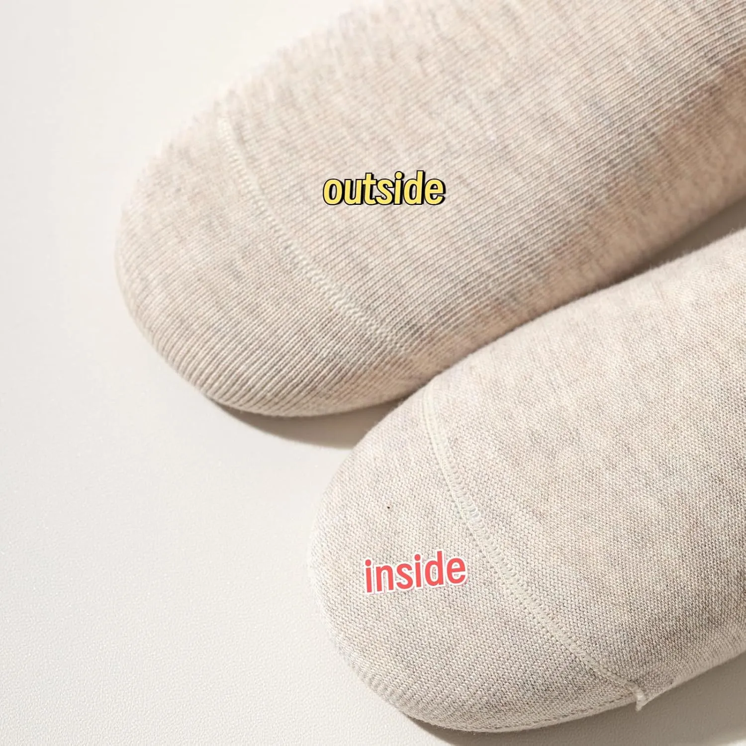 Ndoobiy 6 Pairs Womens Crew Socks Soft Cotton Boot Socks Size 6-9 9-11 Above Ankle Socks