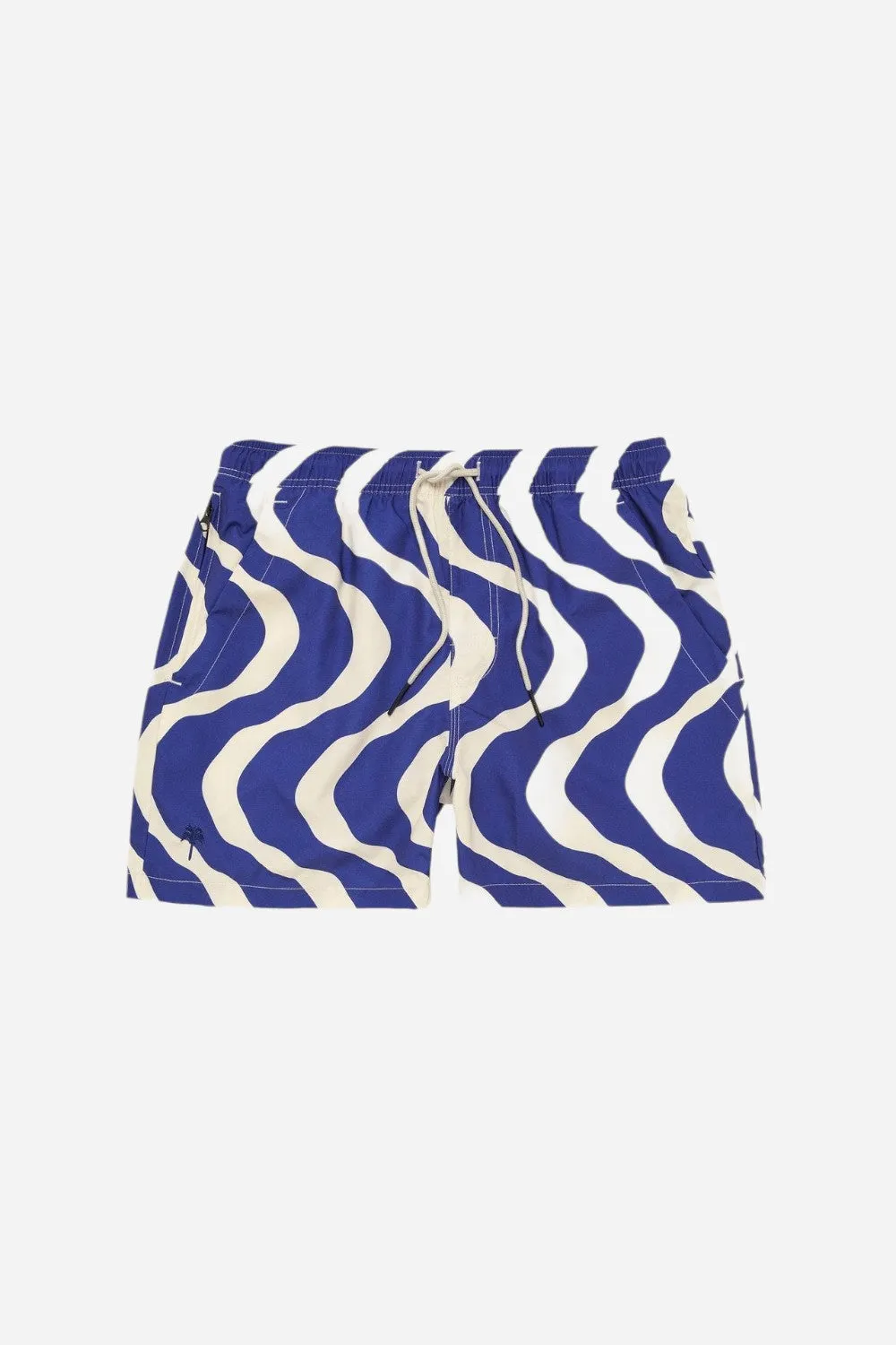 OAS Blue Rippling Swim Short