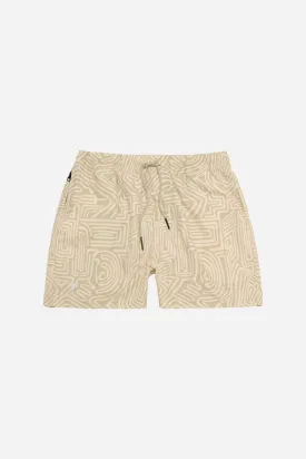 OAS Cream Golconda Swim Short