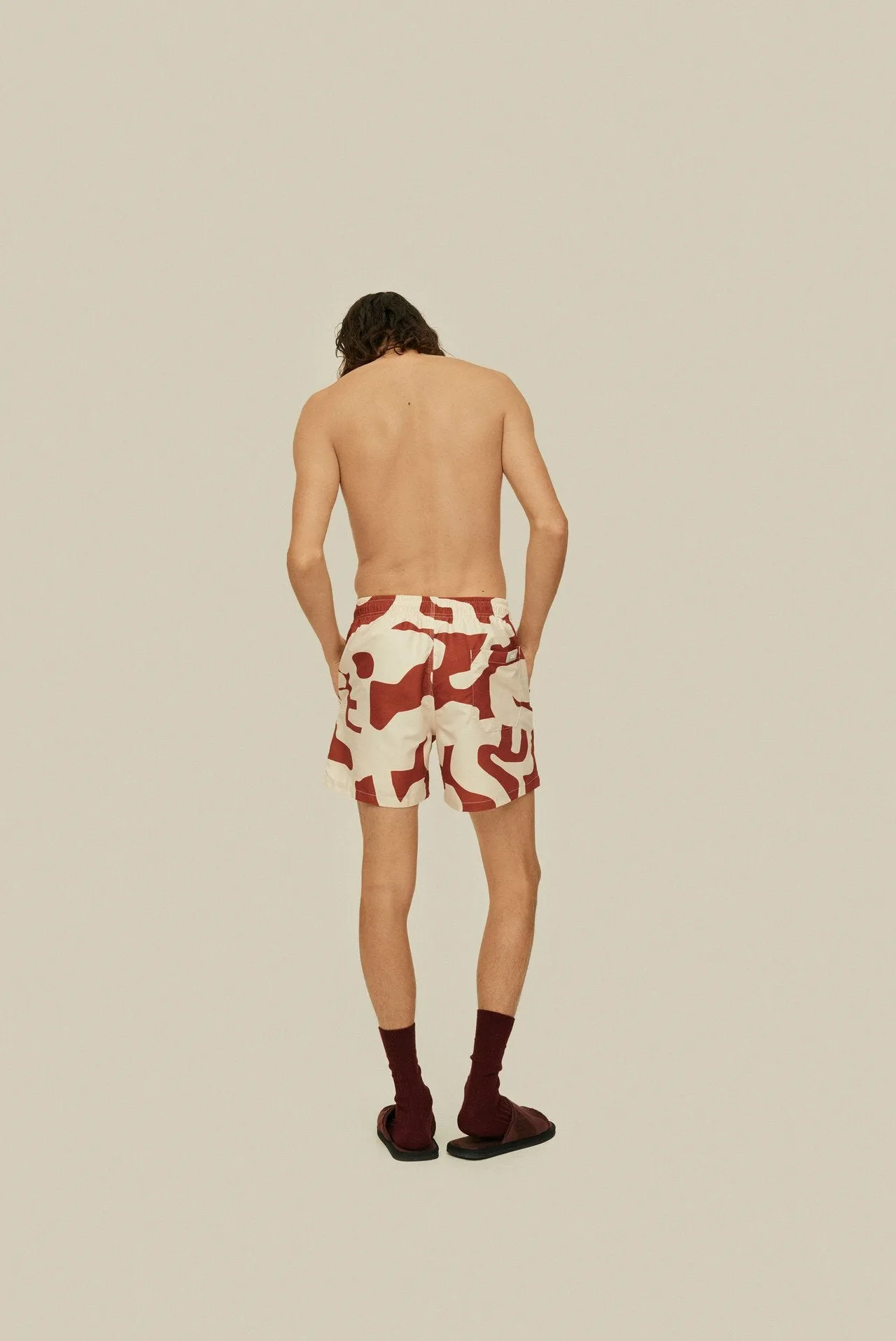 OAS Russet Puzzlotec Swim Short
