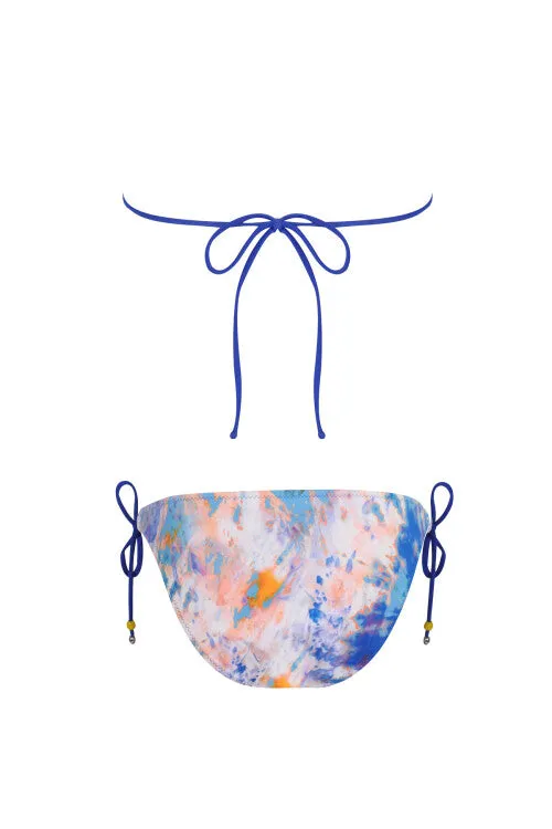 Patterned Triangle Bikini