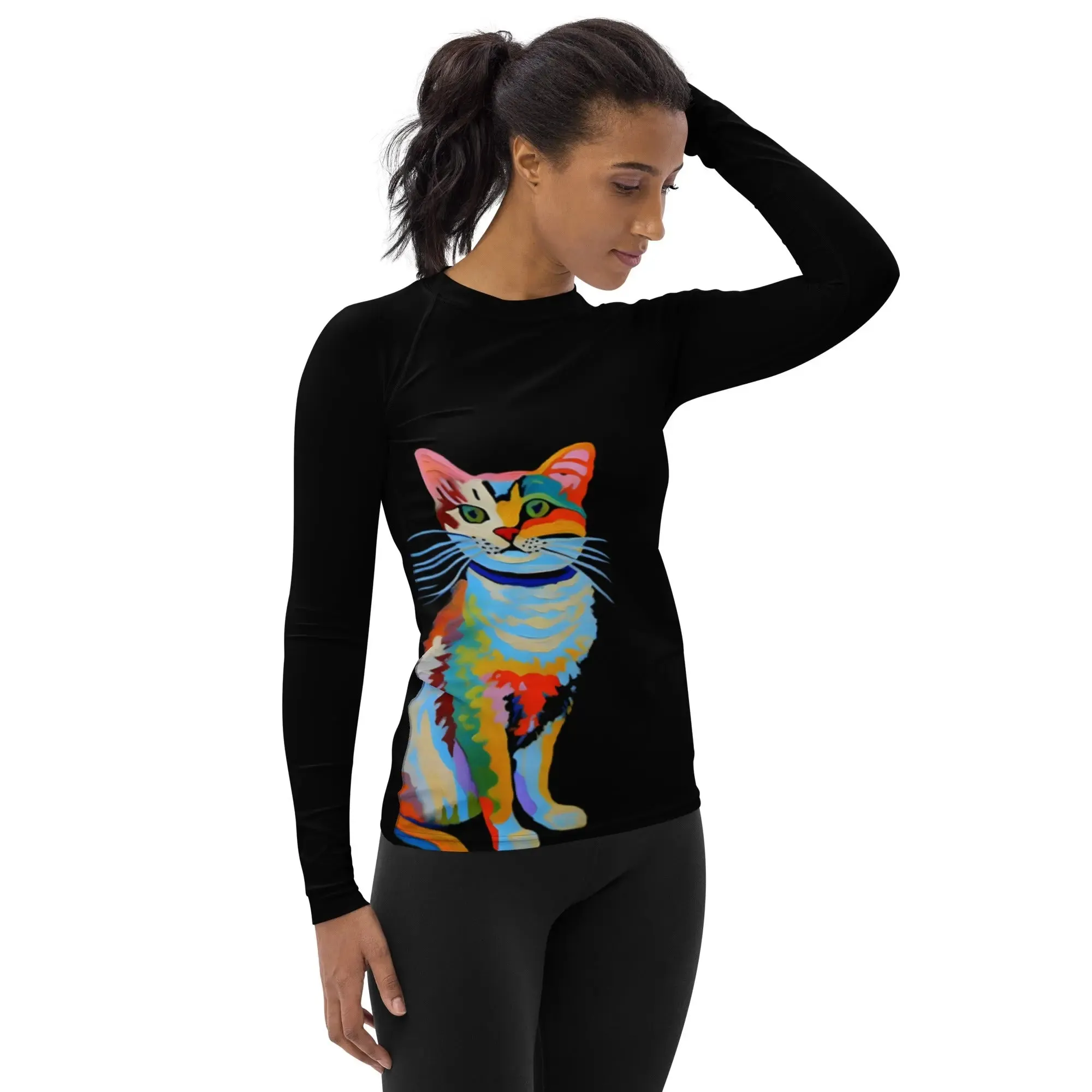 "Cat Lovers" Collection - Women's Rash Guard