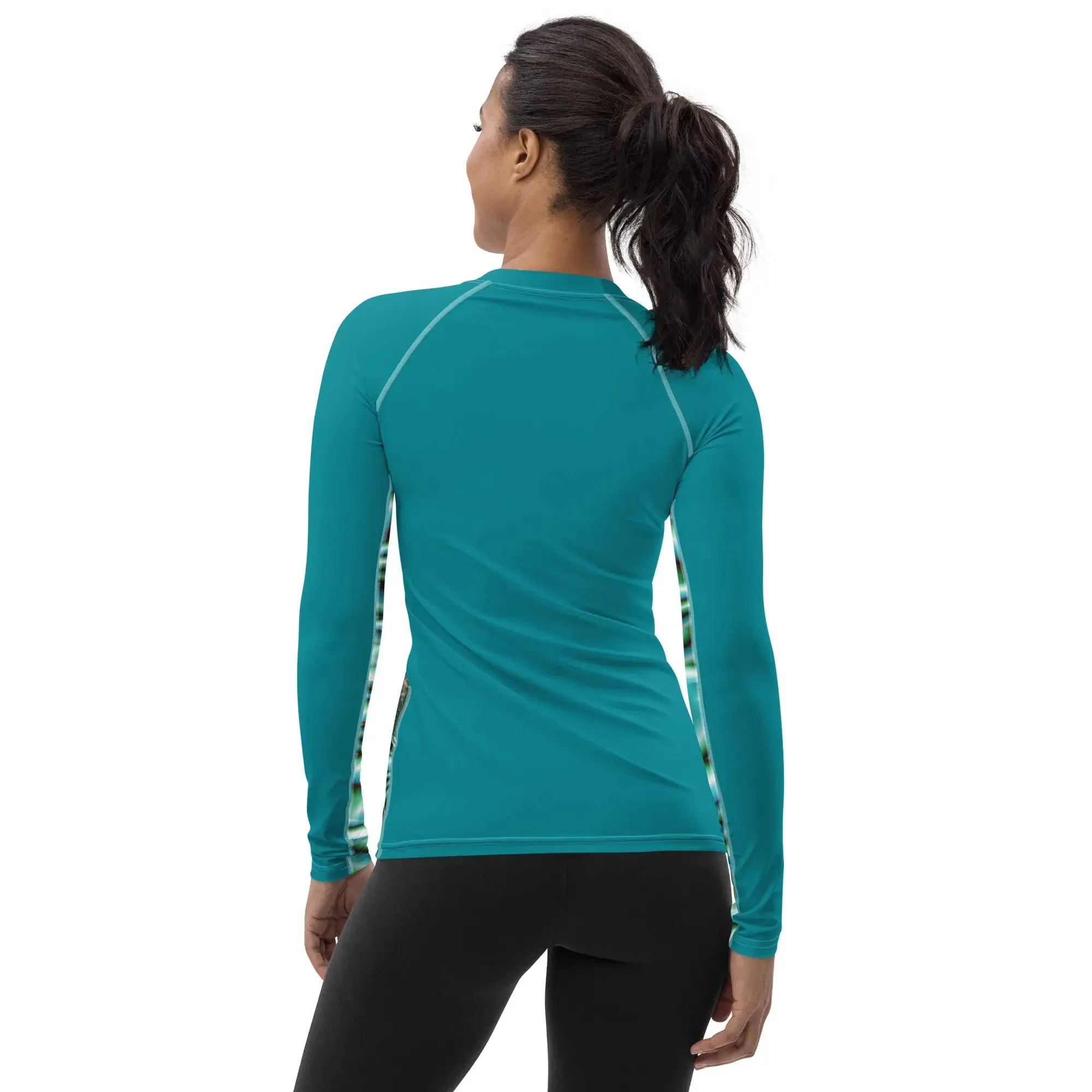 "Fractal Fern" Collection - Women's Rash Guard