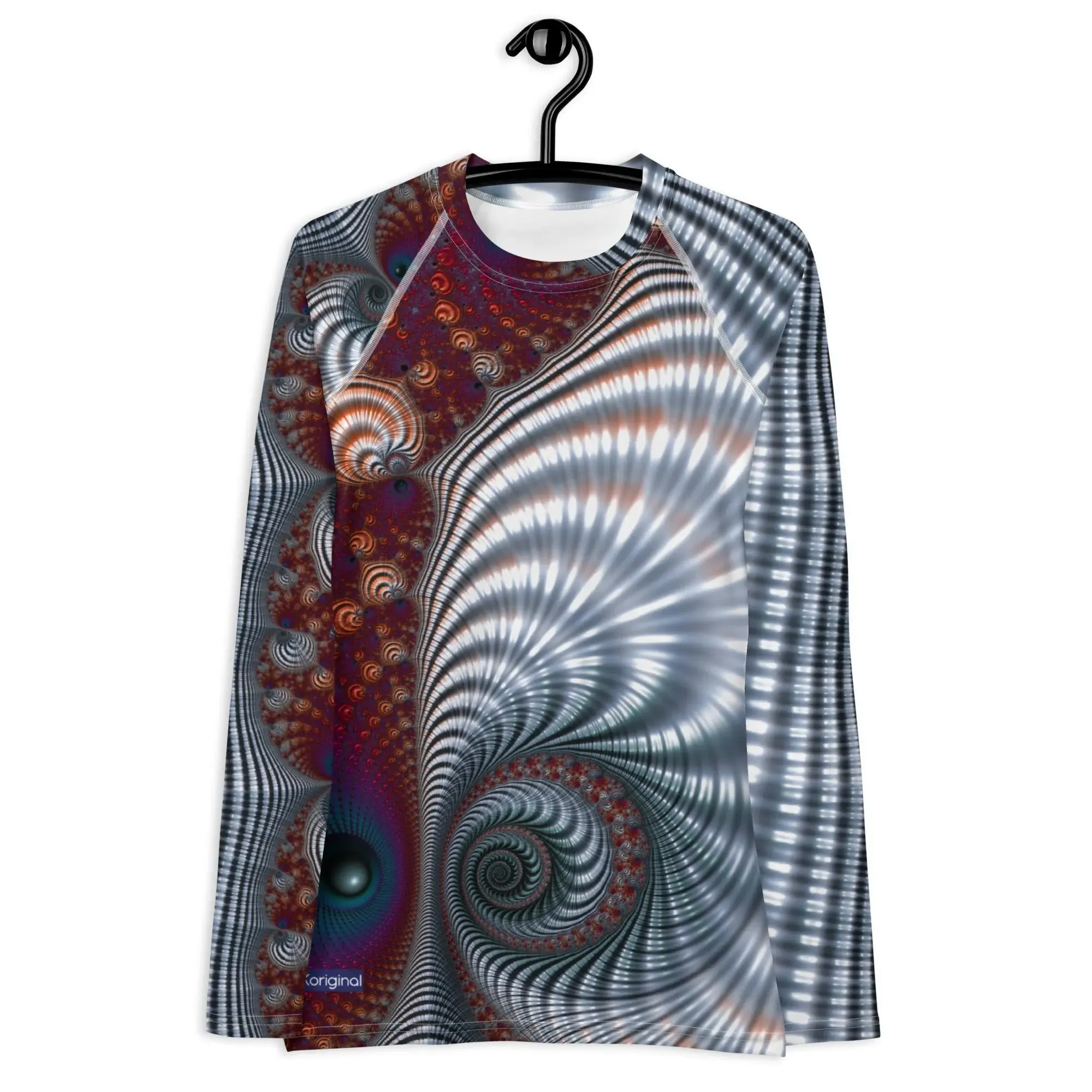 "Fractal Seashell" Collection - Women's Rash Guard