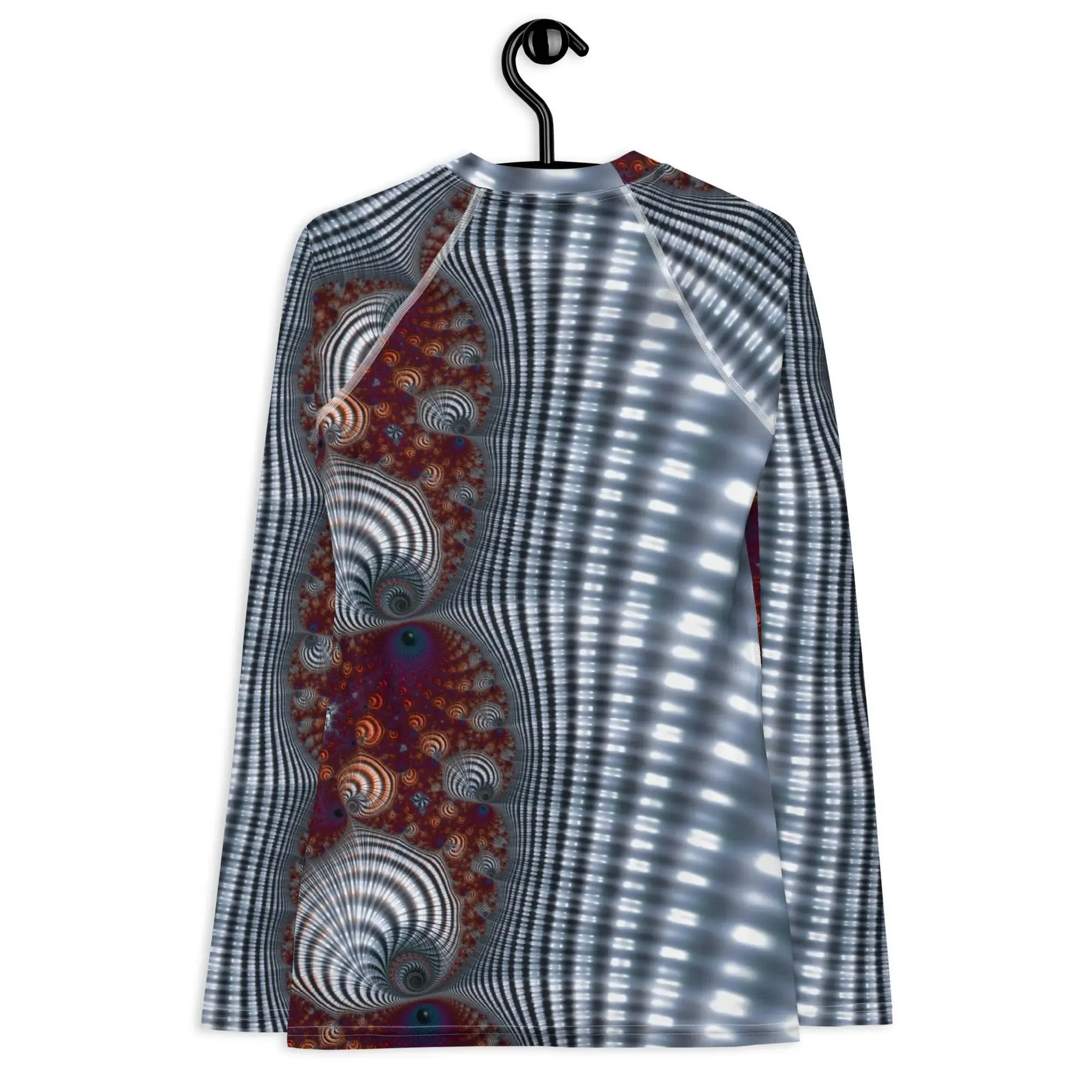 "Fractal Seashell" Collection - Women's Rash Guard