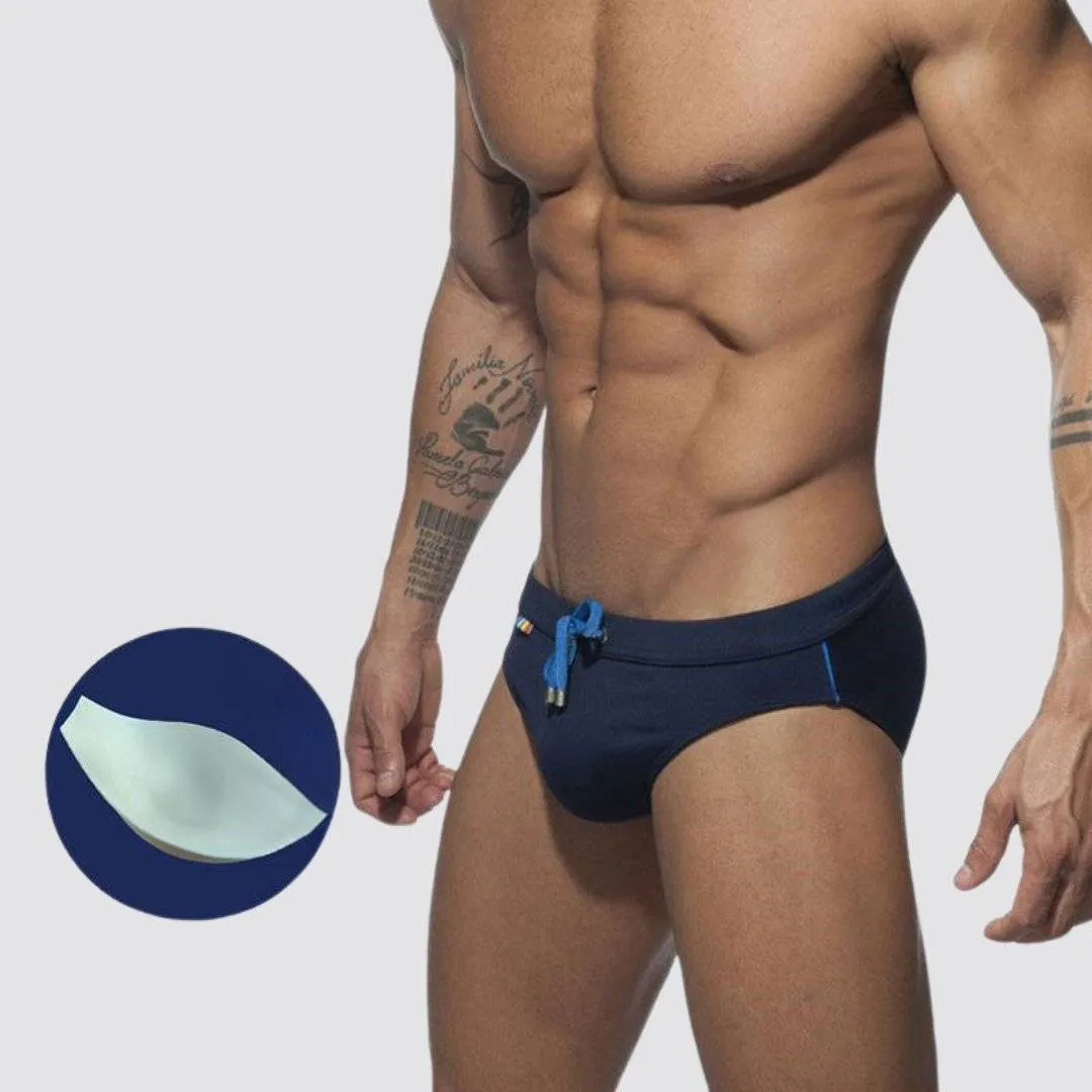 Rainbow Pocket Swim Briefs