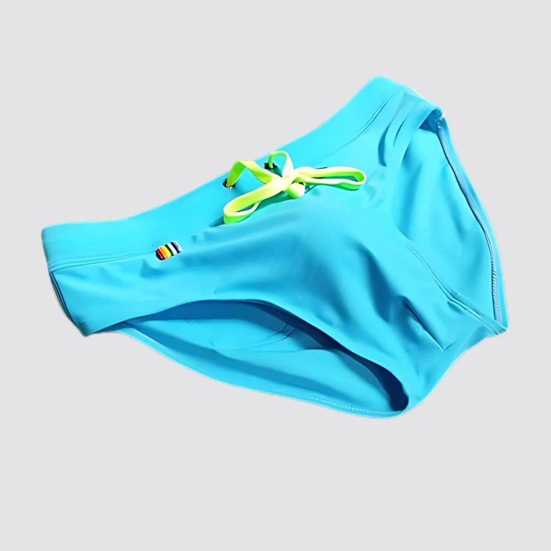 Rainbow Pocket Swim Briefs