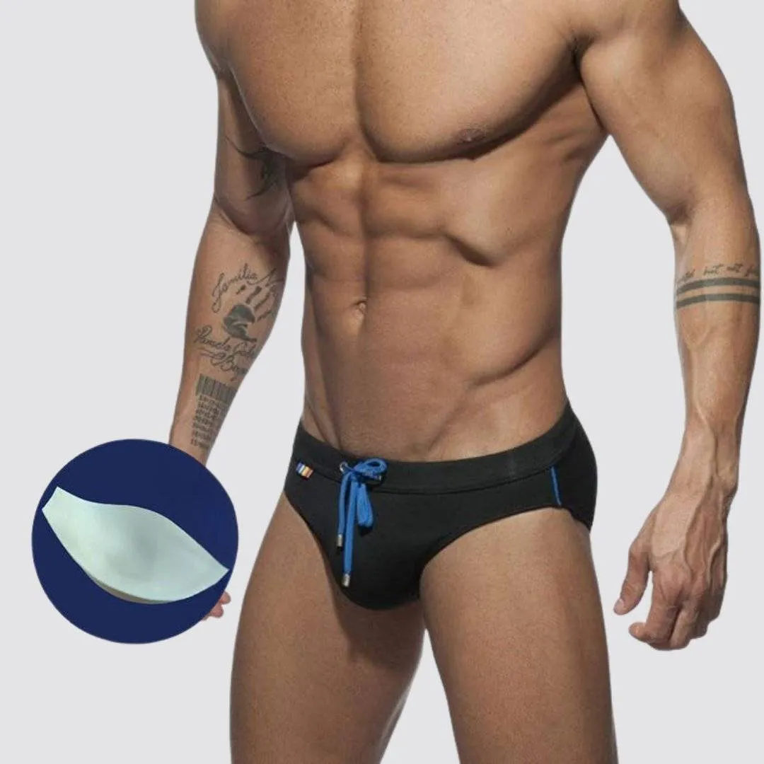 Rainbow Pocket Swim Briefs
