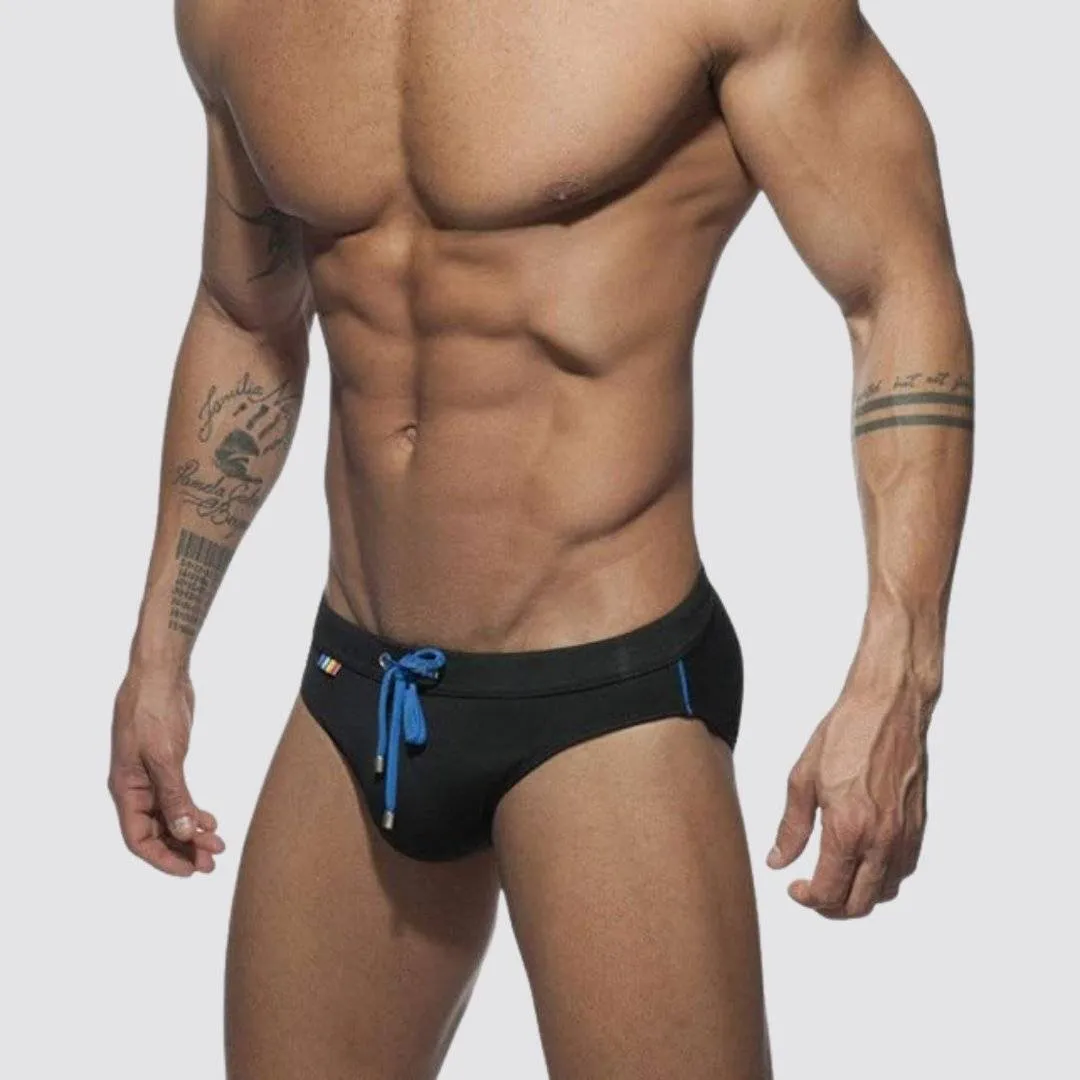 Rainbow Pocket Swim Briefs