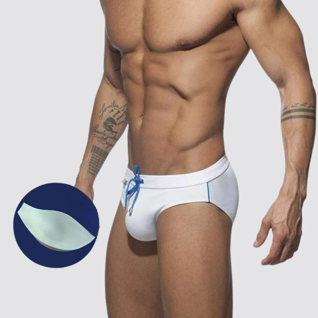 Rainbow Pocket Swim Briefs