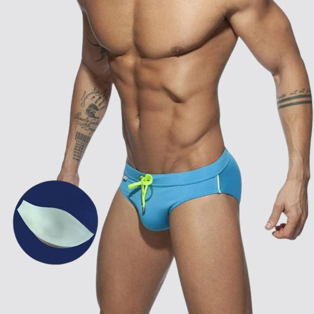 Rainbow Pocket Swim Briefs