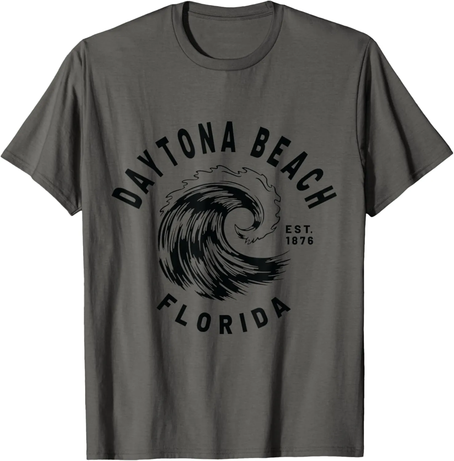 Retro Cool Daytona Beach Original FL Beach Ocean Wave Surf T-Shirt