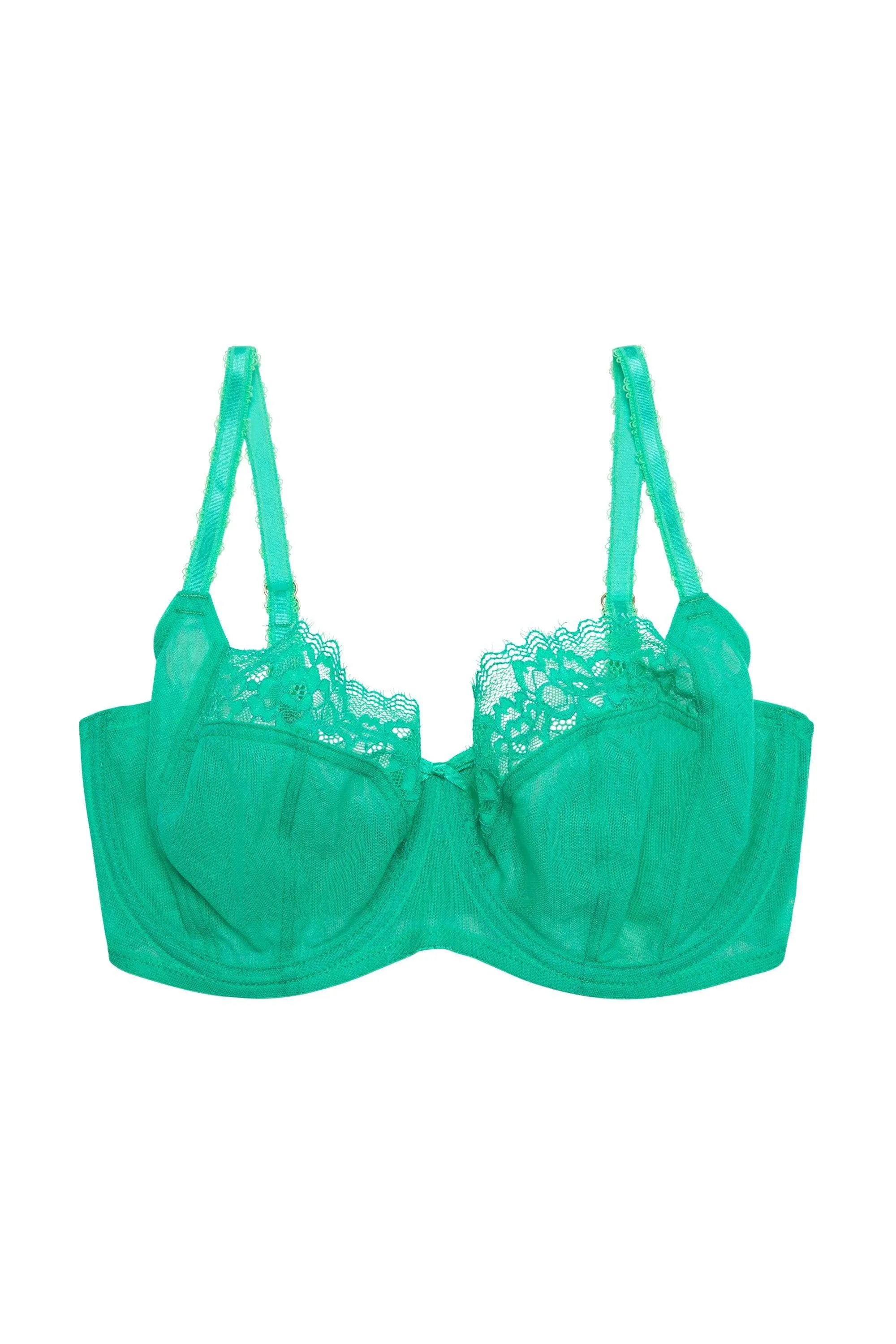 Rosalyn Emerald Green Balcony Bra