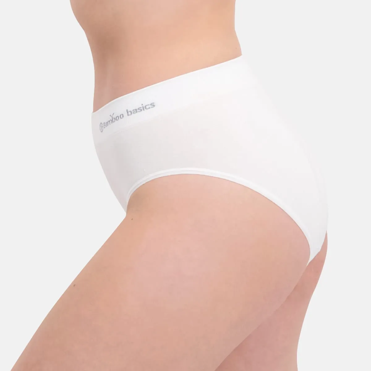 Seamless Full Briefs Belle (3-pack) - Wit