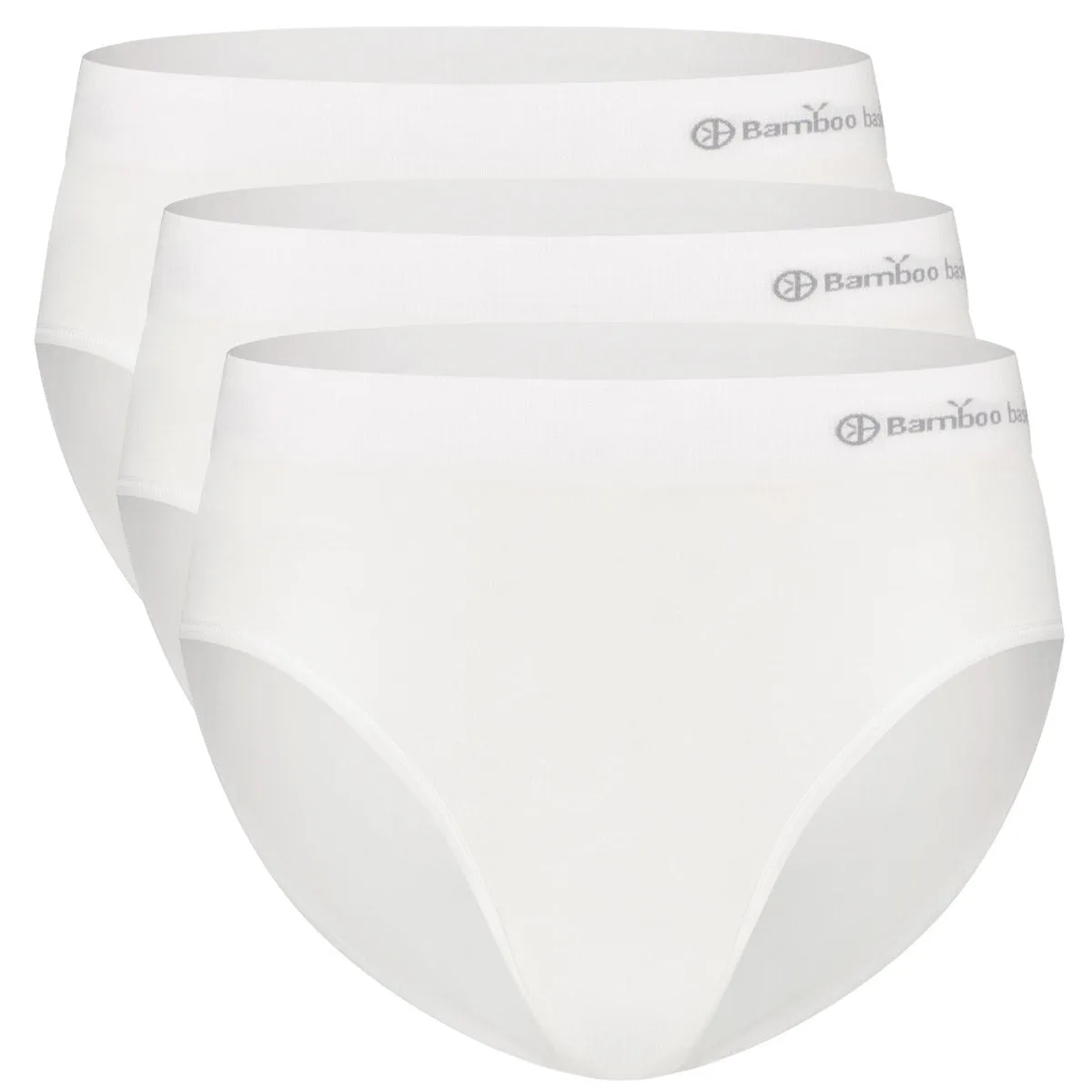 Seamless Full Briefs Belle (3-pack) - Wit