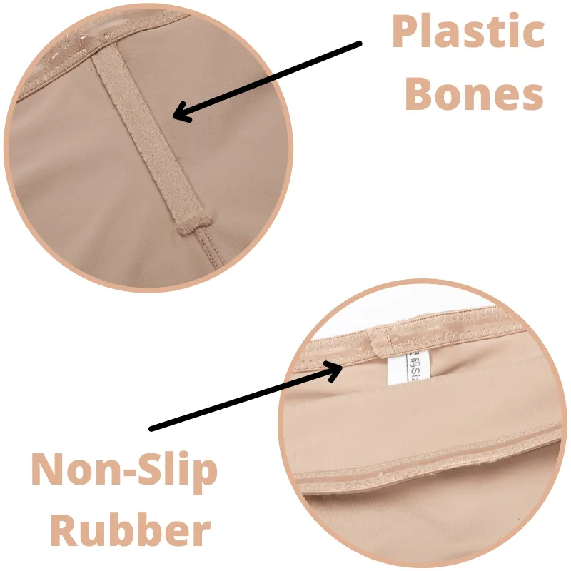 Seamless High Waisted Mesh Shapewear short
