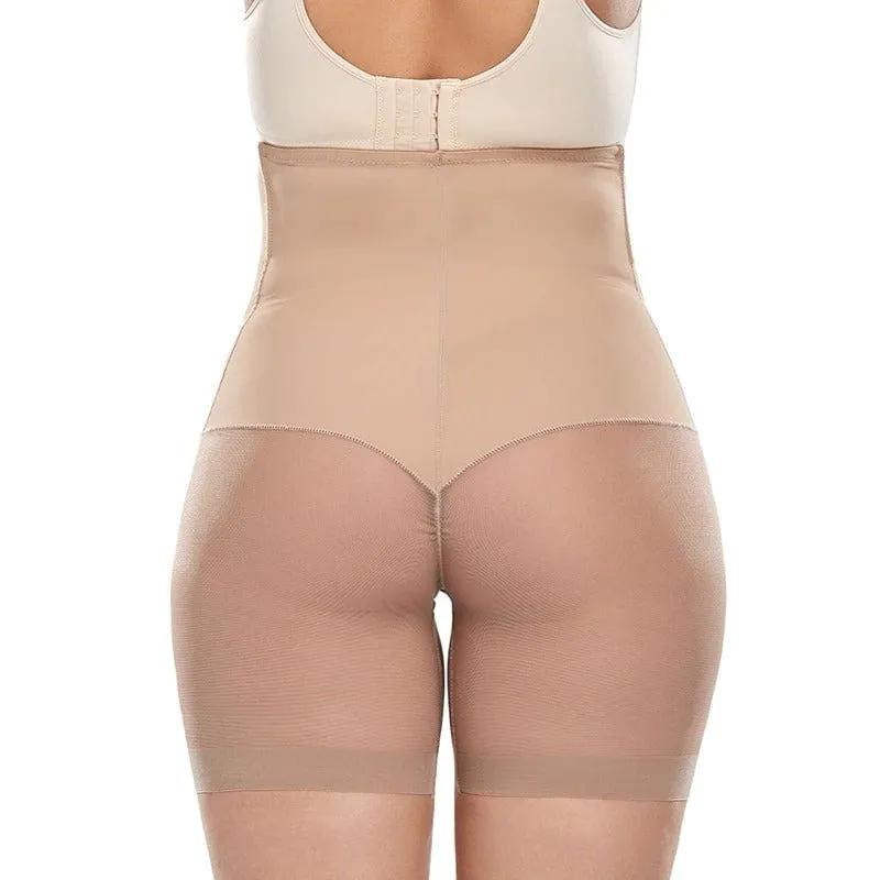Seamless High Waisted Mesh Shapewear short
