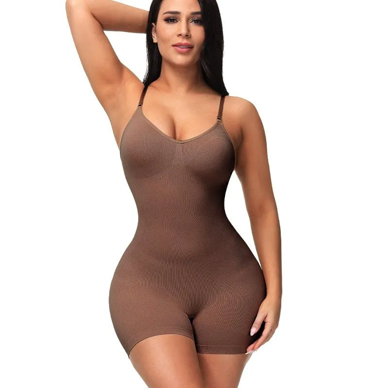 Seamless Women Full Body Shapewear Bodysuit Short