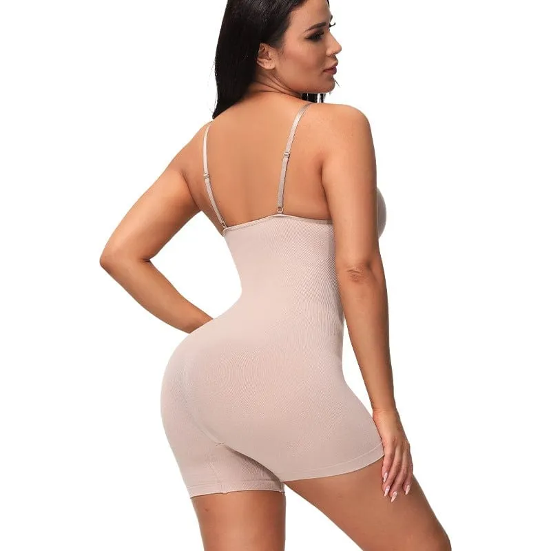 Seamless Women Full Body Shapewear Bodysuit Short
