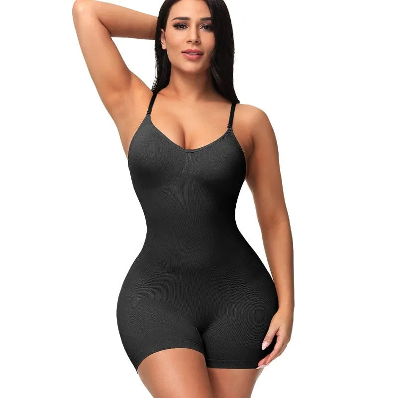 Seamless Women Full Body Shapewear Bodysuit Short