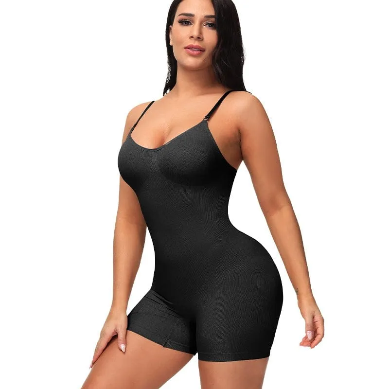 Seamless Women Full Body Shapewear Bodysuit Short